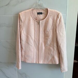 Women’s blush pink blazer jacket